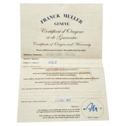 Pre Owned Franck Muller Silver Stainless Steel Vanguard Color Dreams V 32 QZ Women's Wristwatch 32 mm