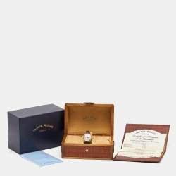 Franck Muller Silver Stainless Steel Alligator Conquistador 8005LSC Women's Wristwatch 28 mm