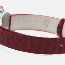 Pre Owned Franck Muller Silver Stainless Steel Heart to Heart 5002SQZJA Quartz Women's Wristwatch 26 mm