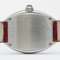 Pre Owned Franck Muller Silver Stainless Steel Heart to Heart 5002SQZJA Quartz Women's Wristwatch 26 mm