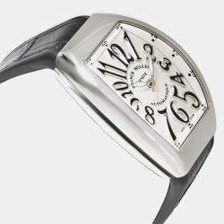 Franck Muller Silver Stainless Steel Vanguard  Automatic Women's Wristwatch 32 mm