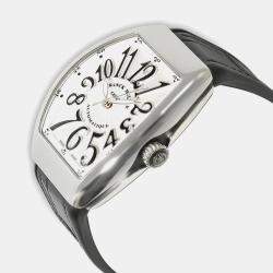 Franck Muller Silver Stainless Steel Vanguard  Automatic Women's Wristwatch 32 mm