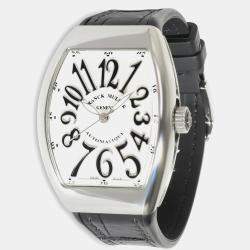 Franck Muller Silver Stainless Steel Vanguard  Automatic Women's Wristwatch 32 mm