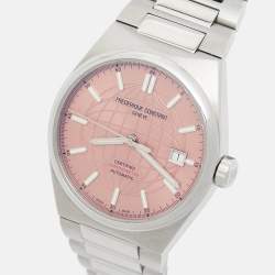 Frederique Constant Salmon Stainless Steel Highlife FC303S3NH6B Unisex Wristwatch 39 mm