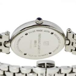 Frederique Constant Blue Stainless Steel Art Deco FC-200X2V Women's Wristwatch 25 mm