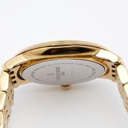 Pre Owned ساعة يد نسائية فريدريك كونستانت سلايم لاين FC-206MPWD1S2B ستانلس ستيل ثنائي اللون صدف 30 مم