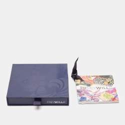 Frey Wille Grey Print Silk Square Scarf