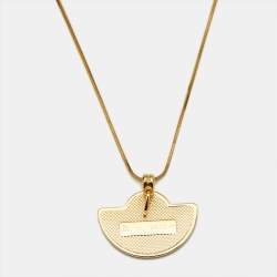 Frey Wille Fire Enamel Gold Tone Necklace