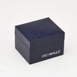 Frey Wille Fire Enamel Gold Tone Ring Size 56