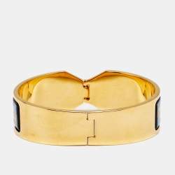 Pre Owned Frey Wille  Fire Enamel Gold Tone Bracelet