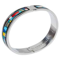 Pre Owned Frey Wille Hommage à Hundertwasser Emotion Spiral Ballerina Clasp Bangle S
