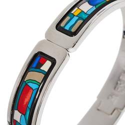 Pre Owned Frey Wille Hommage à Hundertwasser Emotion Spiral Ballerina Clasp Bangle S