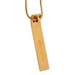 Pre Owned Frey Wille Hommage à Alphonse Mucha Gold Plated Cascade Pendant Necklace