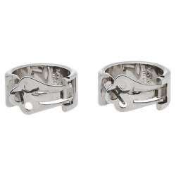 Pre Owned Frey Wille Hommage à Hundertwasser Spiral of Life Mini Creole Earrings