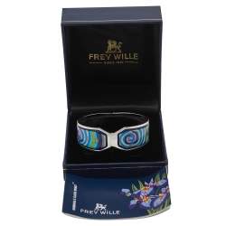 Pre Owned Frey Wille Hommage à Hundertwasser Spiral of Life Clasp Contessa Bracelet 