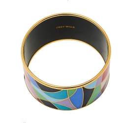Pre Owned Frey Wille Ode to Joy of Life Heavenly Joy Bordered Diva Bangle