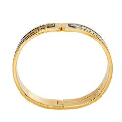 Pre Owned Frey Wille Spirit Of Africa Safari Multicolor Fire Enamel Ballerina Bracelet XS