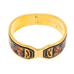 Frey Wille Gold Plated Fire Enamel Hommage a Alphonse Mucha Contessa Bracelet S