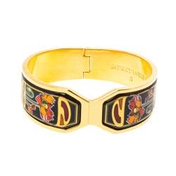 Frey Wille Gold Plated Fire Enamel Hommage a Alphonse Mucha Contessa Bracelet S