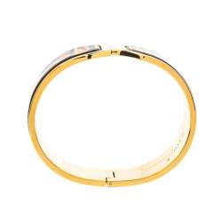 Frey Wille Gold Plated Fire Enamel Hommage a Alphonse Mucha Contessa Bracelet S