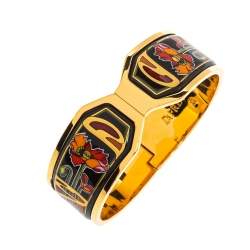 Frey Wille Gold Plated Fire Enamel Hommage a Alphonse Mucha Contessa Bracelet S