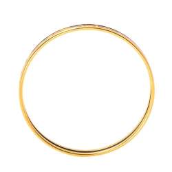 Frey Wille Multicolor Passionate Russia Golden Kalinka Bordered Ultra Bangle Bracelet