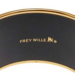 Pre Owned Frey Wille Multicolor Ode to Joy of Life Heavenly Joy Bordered Diva Bangle