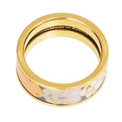 Pre Owned Frey Wille Hommage à Claude Monet Honfleur Band Ring Size EU 54