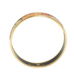 Pre Owned Frey Wille Hommage à Claude Monet Gold Plated Bangle