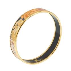 Pre Owned Frey Wille Hommage à Claude Monet Gold Plated Bangle
