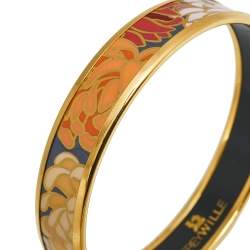 Pre Owned Frey Wille Hommage à Claude Monet Gold Plated Bangle