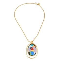 Pre Owned Frey Wille Ode to Joy of Life Heavenly Joy Waterdrop Pendant Necklace