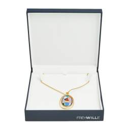 Pre Owned Frey Wille Ode to Joy of Life Heavenly Joy Waterdrop Pendant Necklace