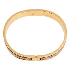 Pre Owned Frey Wille Hommage à Gustav Klimt Hoffnung Clasp Ballerina Bracelet