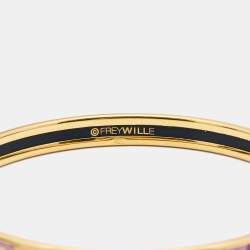 Frey Wille Hommage à Gustav Klimt The Ultimate Kiss Bordered Ultra Bangle