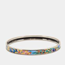 Pre Owned Frey Wille Hommage à Claude Monet Giverny Bordered Ultra Bangle