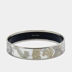 Frey Wille Magic Sphinx White Pearl Bordered Miss Bangle