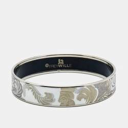 Frey Wille Magic Sphinx White Pearl Bordered Miss Bangle