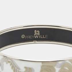 Frey Wille Magic Sphinx White Pearl Bordered Miss Bangle