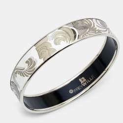 Frey Wille Magic Sphinx White Pearl Bordered Miss Bangle