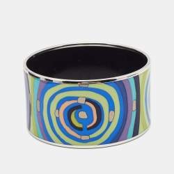 Frey Wille Hommage à Hundertwasser Spiral of Life Bordered Diva Bangle