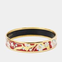 Frey Wille Hommage à Vincent van Gogh L'Amandier Rouge Éclat Bordered Miss Bangle