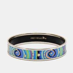 Frey Wille Hommage à Hundertwasser Spiral of Life Bordered Miss Bangle