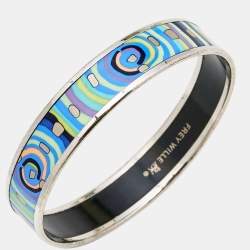 Frey Wille Hommage à Hundertwasser Spiral of Life Bordered Miss Bangle
