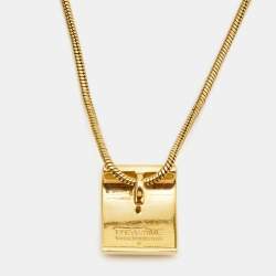 Frey Wille Magic Sphinx Fire Enamel Gold Plated Ring & Necklace Set