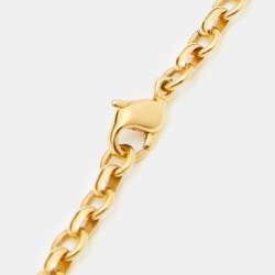 Frey Wille Fire Enamel Gold Tone Cord Necklace