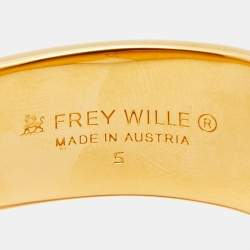 Frey Wille Fire Enamel Gold Plated Clasp Bracelet S