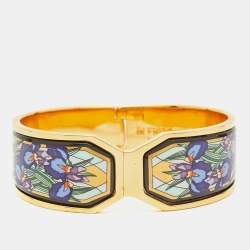 Frey Wille Fire Enamel Gold Plated Clasp Bracelet S