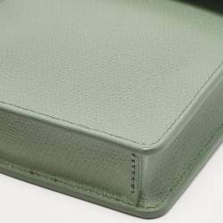 Furla Green Leather Flow Phone Chain Crossbody Bag