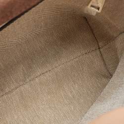 Pre Owned Furla Beige Leather Divide It Mini Tote